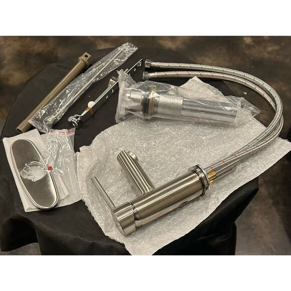 Huntington Brass - 80331-72 Single Control Faucet Satin Nickel - Picture 6 of 8